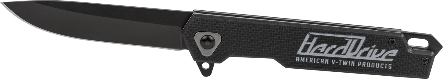 HARDDRIVE Harddrive Knife 2022 Black - Durable and Precise Cutting Tool