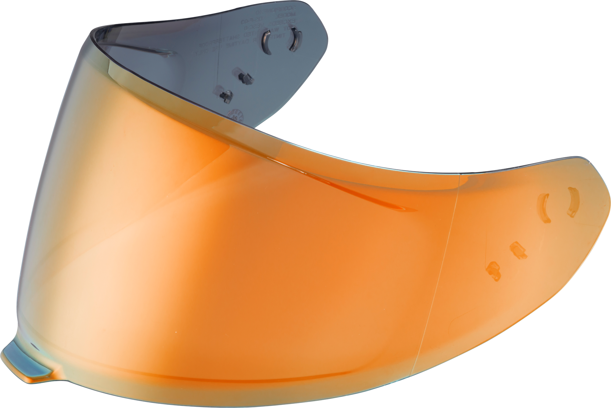 Scorpion EXO Exo Eclipse R430 Faceshield Orange Mirrored - Part 52-ECL-60