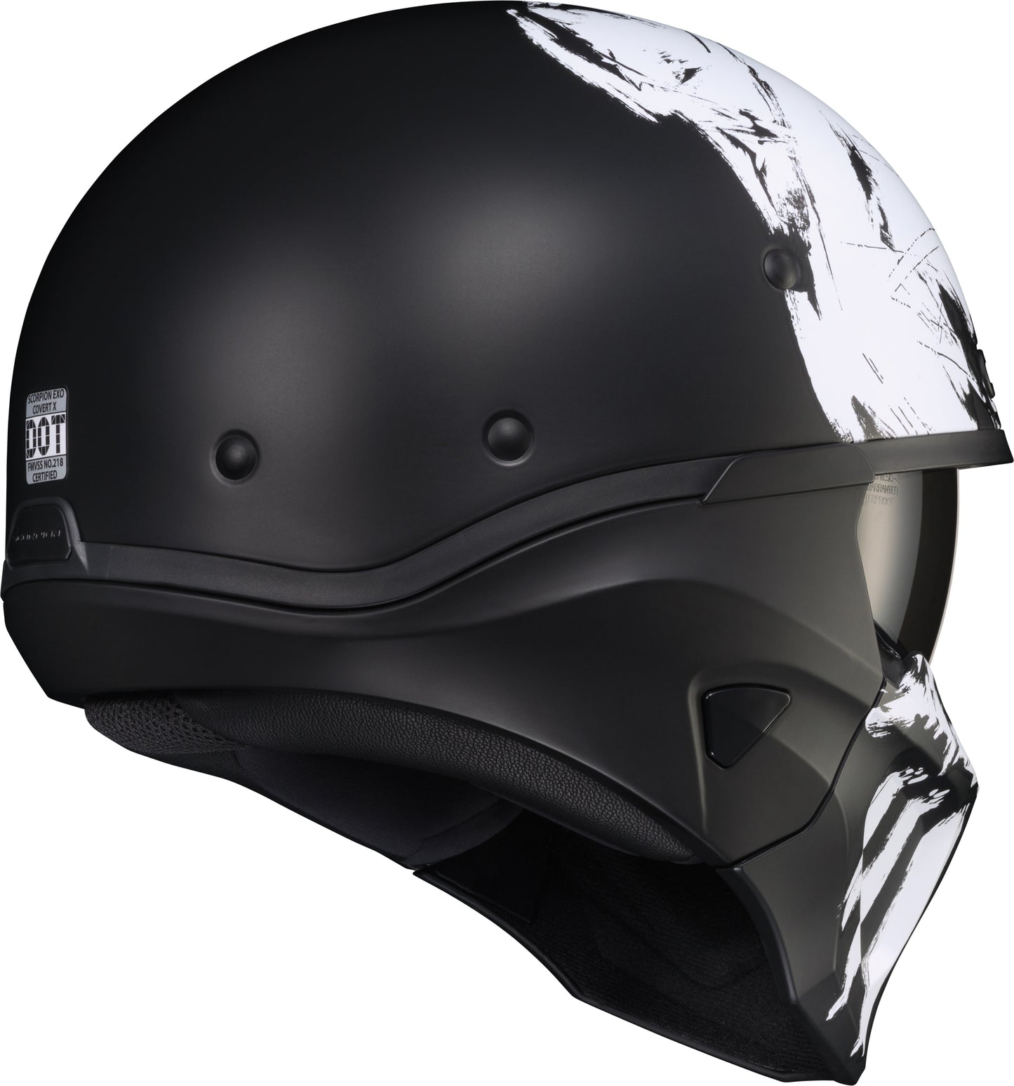 Scorpion EXO Covert X Open Face Helmet Marauder Small - COX-1903