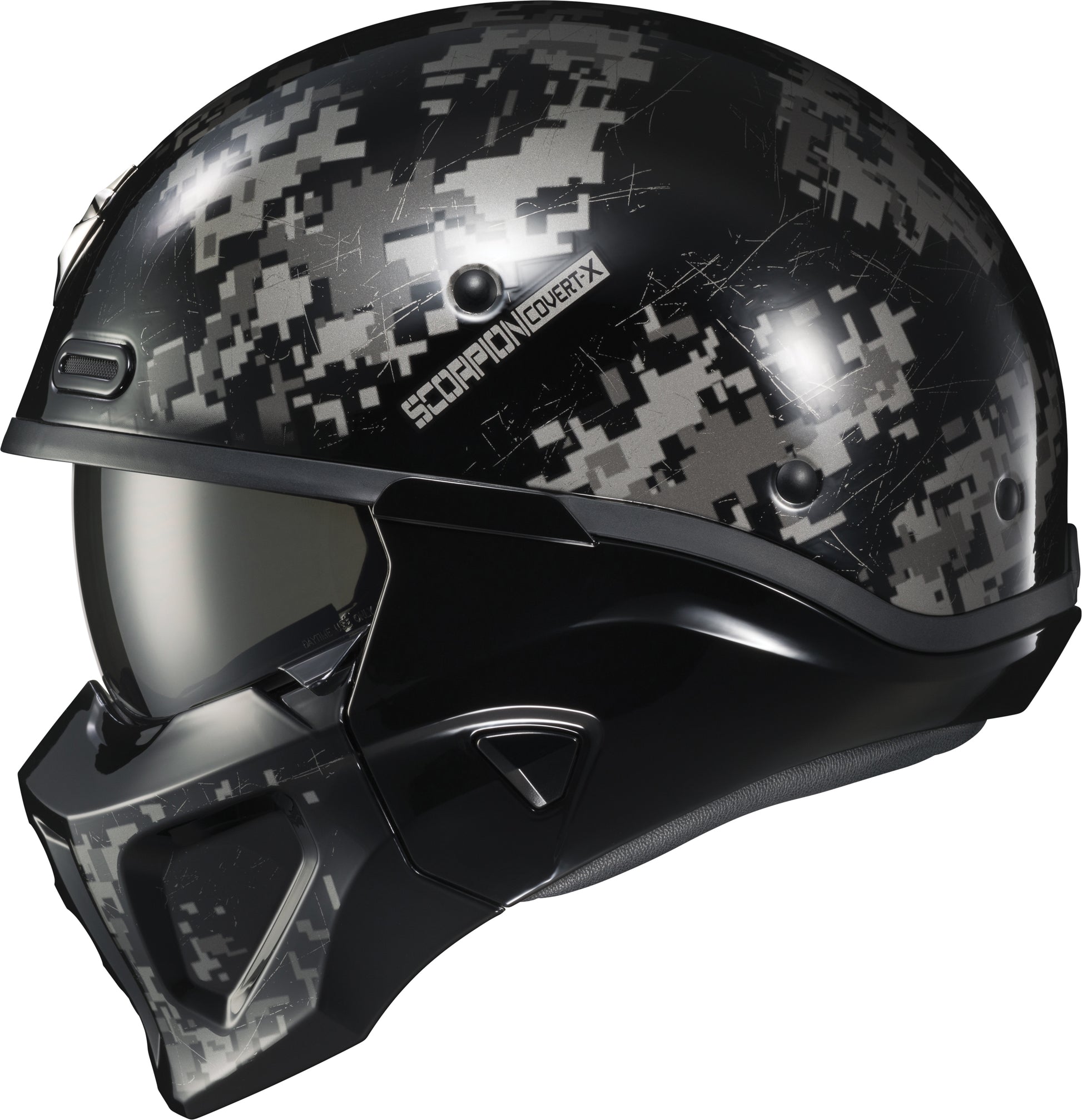 Scorpion EXO Covert X Open Face Helmet Digicamo 2X - Comfortable and Durable Motorcycle Helmet