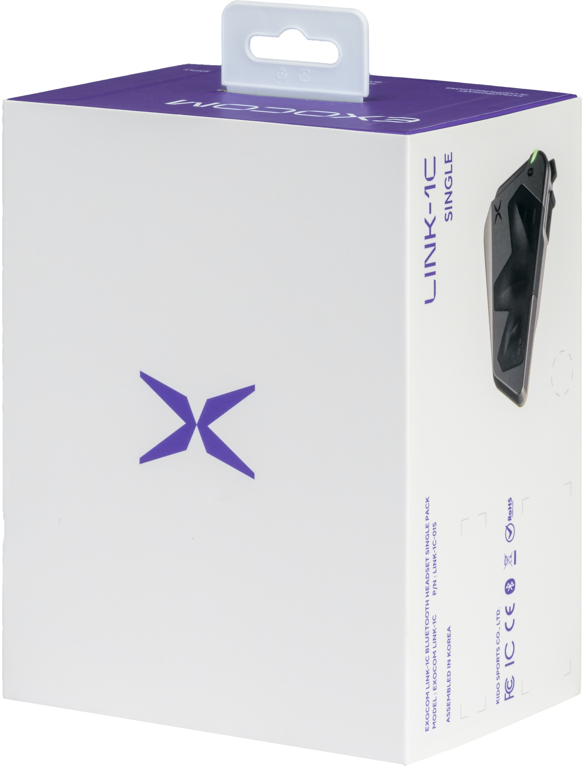Scorpion EXO EC-LINK1C-S Bluetooth Communicator for Motorcycle Helmets