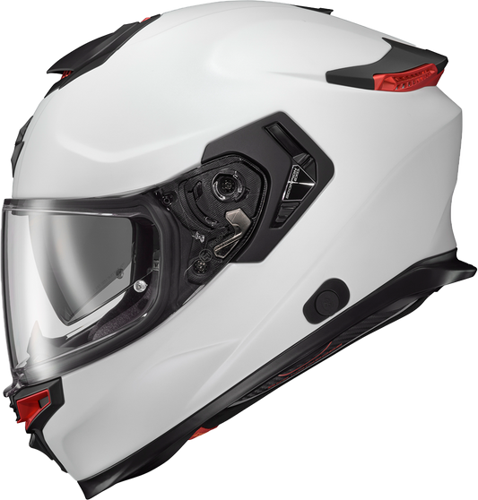 Scorpion EXO ECL-0053 Exo Eclipse Full Face Motorcycle Helmet in Matte Pearl White