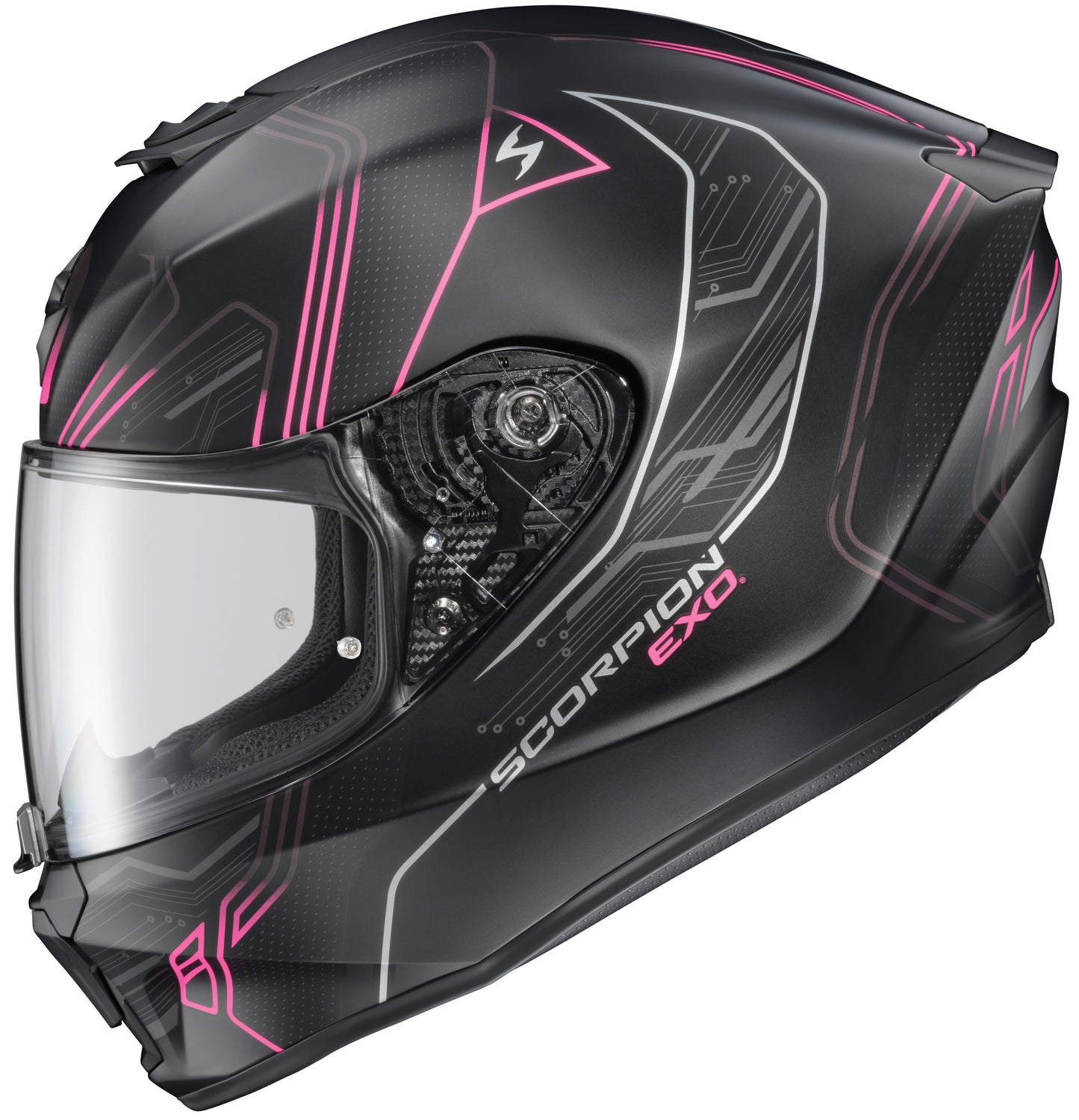 Scorpion EXO Exo R330 Full Face Helmet Bendr White/Pink XL