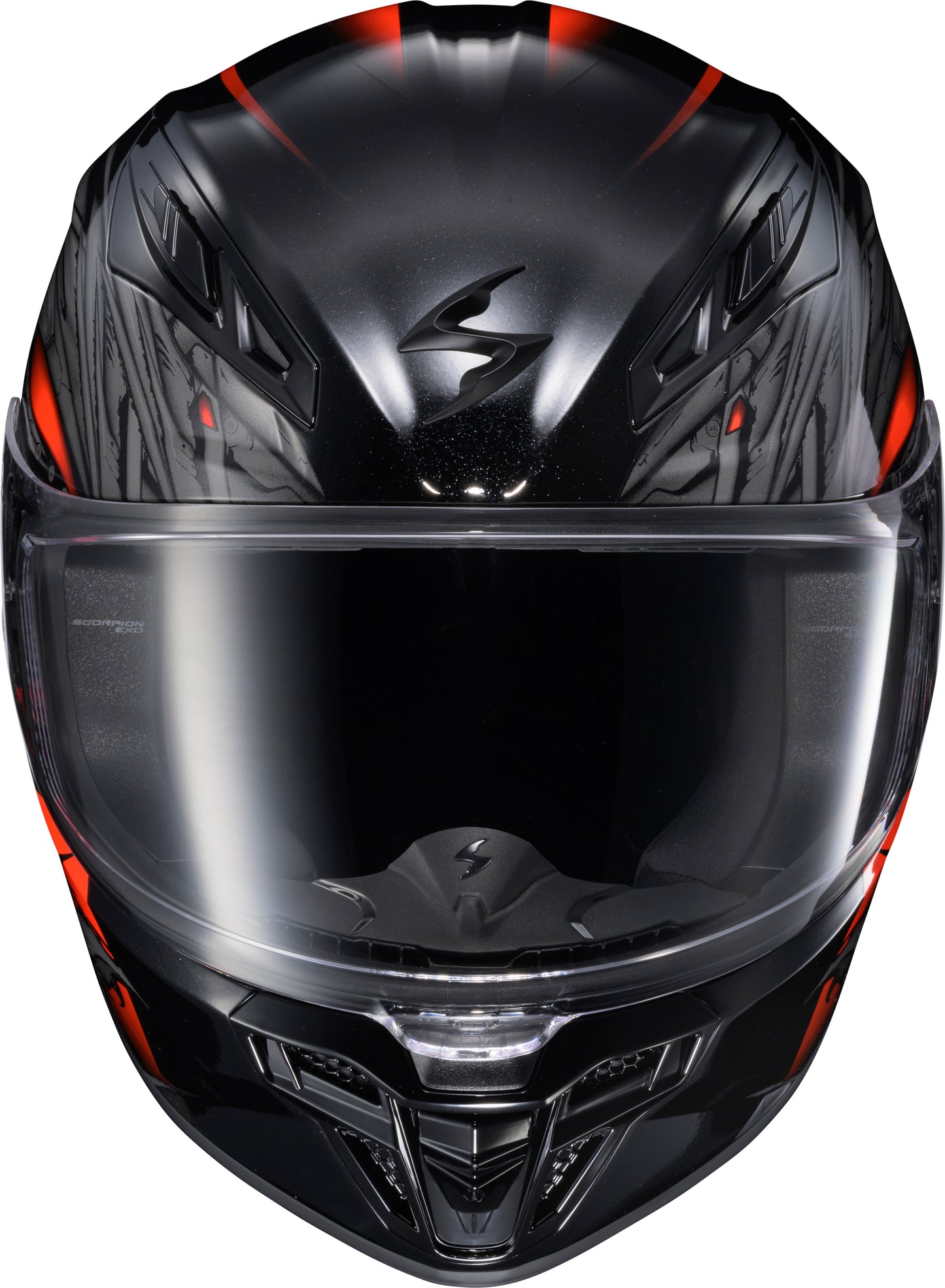 Scorpion EXO Exo R430 Wyvern Black and Red Small Full Face Helmet