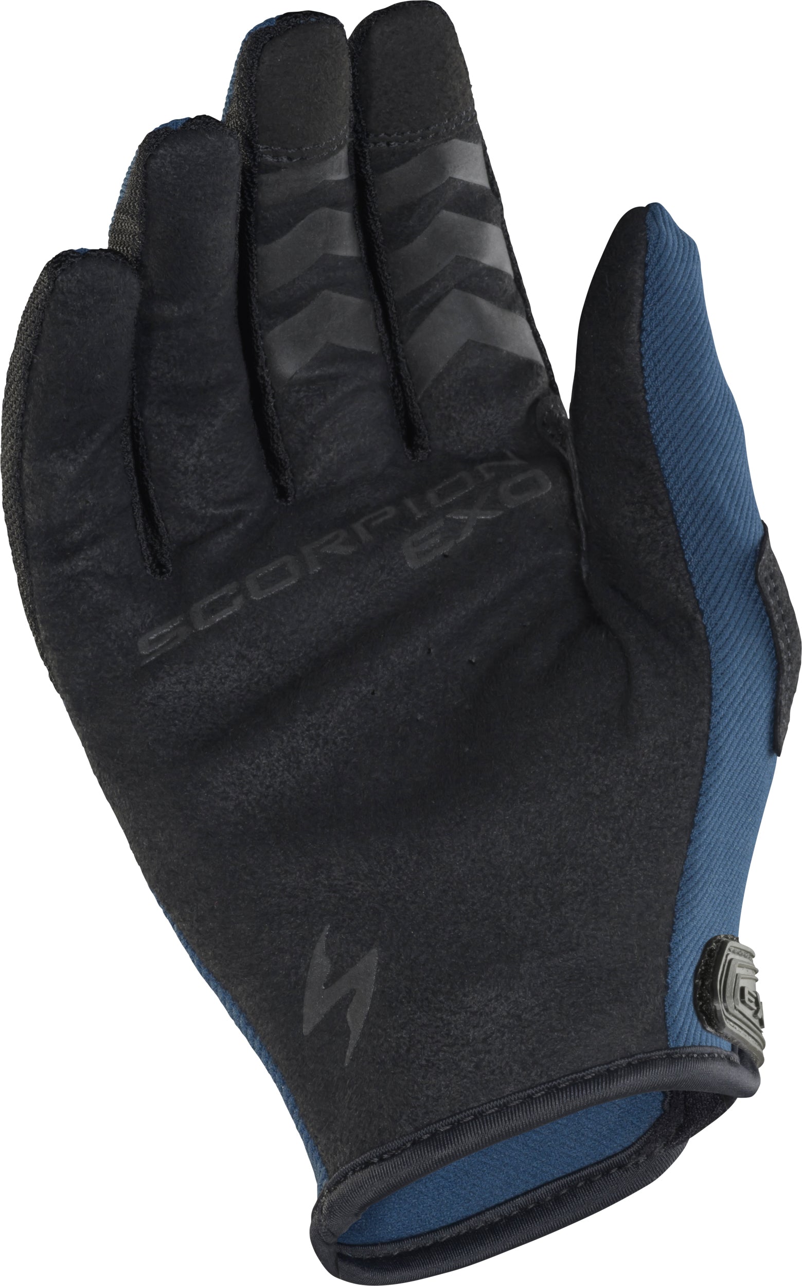 Scorpion EXO Moto Flex Gloves Blue Medium * Durable, Flexible Motorcycle Gloves with Touchscreen Compatibility