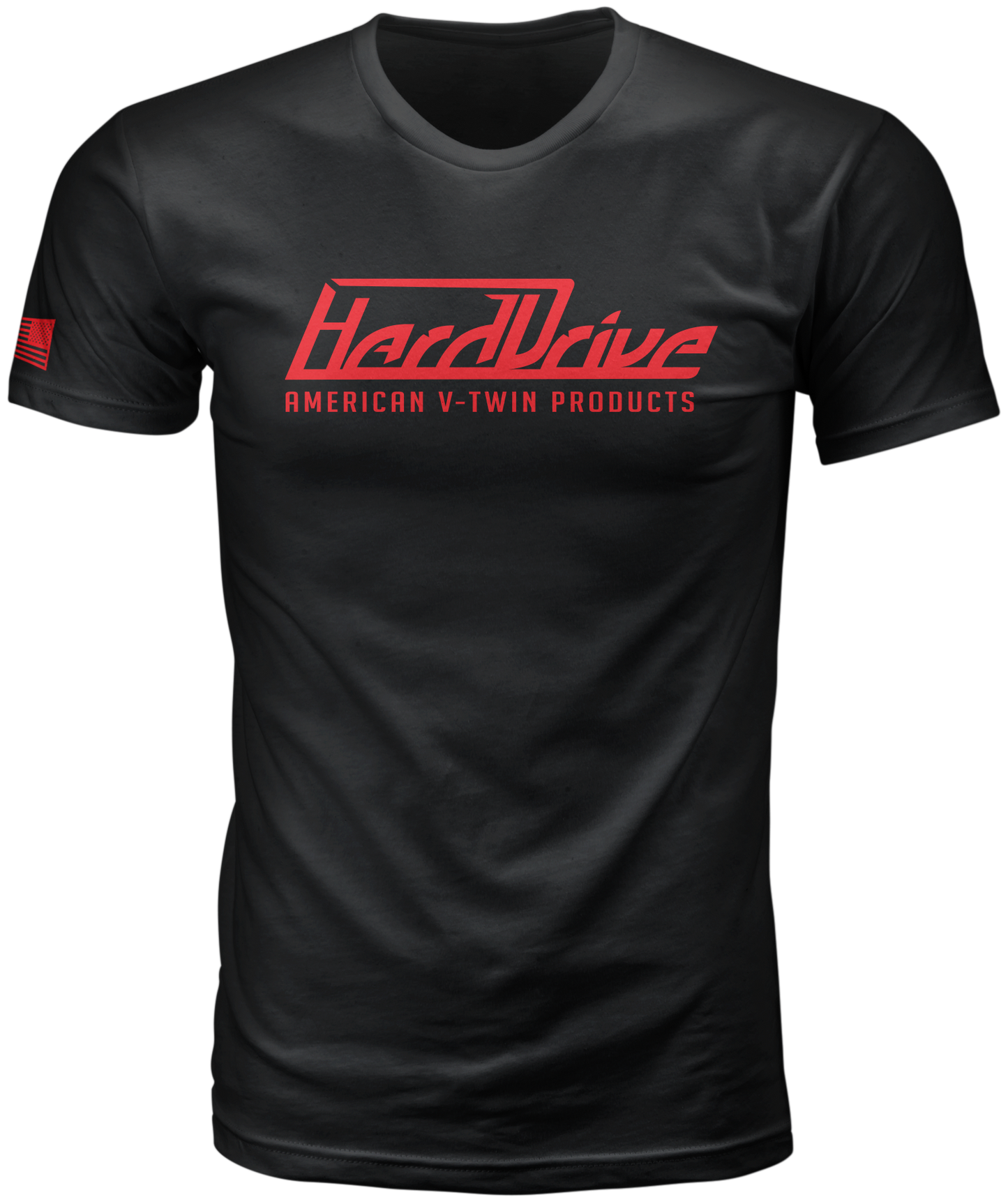 Harddrive 800-02033X Black/Red T-Shirt and Long Sleeve Tee Bundle by Harddrive