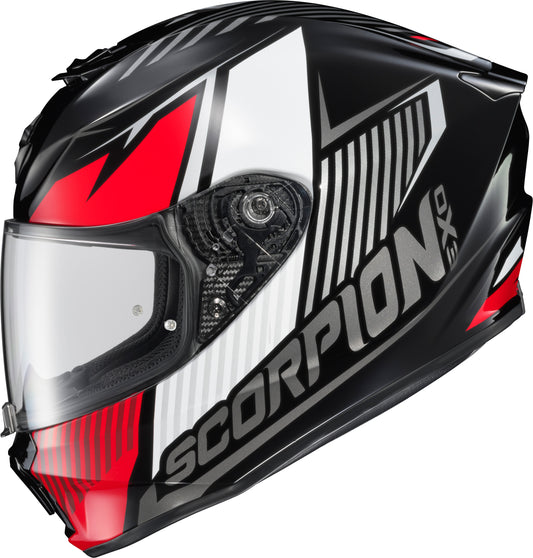 Scorpion EXO Exo R330 Full Face Helmet Hawker Red XL - Budget-Friendly Safety and Comfort