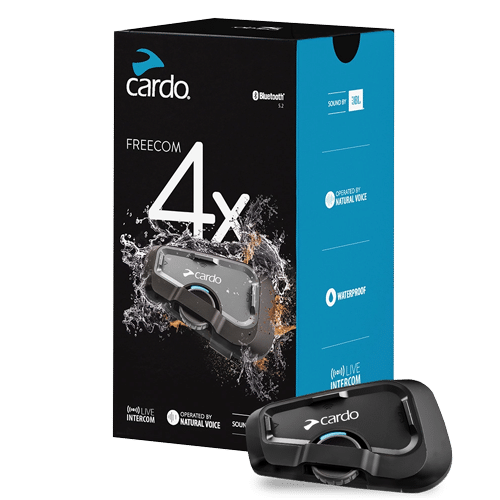 CARDO FREECOM 4X BLUETOOTH HEADSET SINGLE