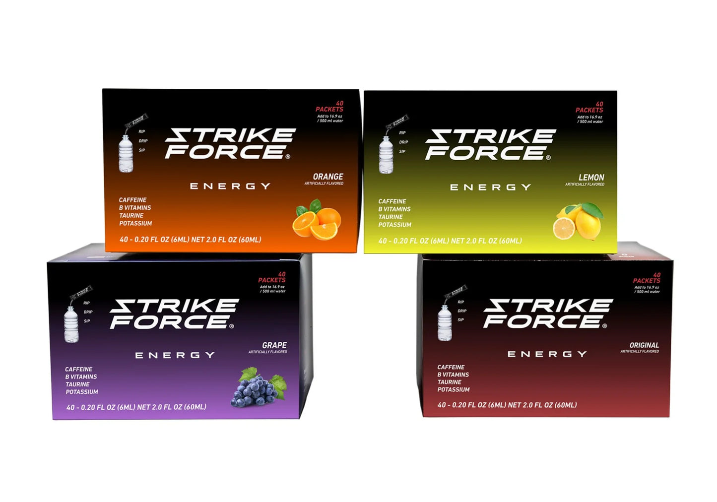 STRIKE FORCE VARIETY PACK - 160 CT