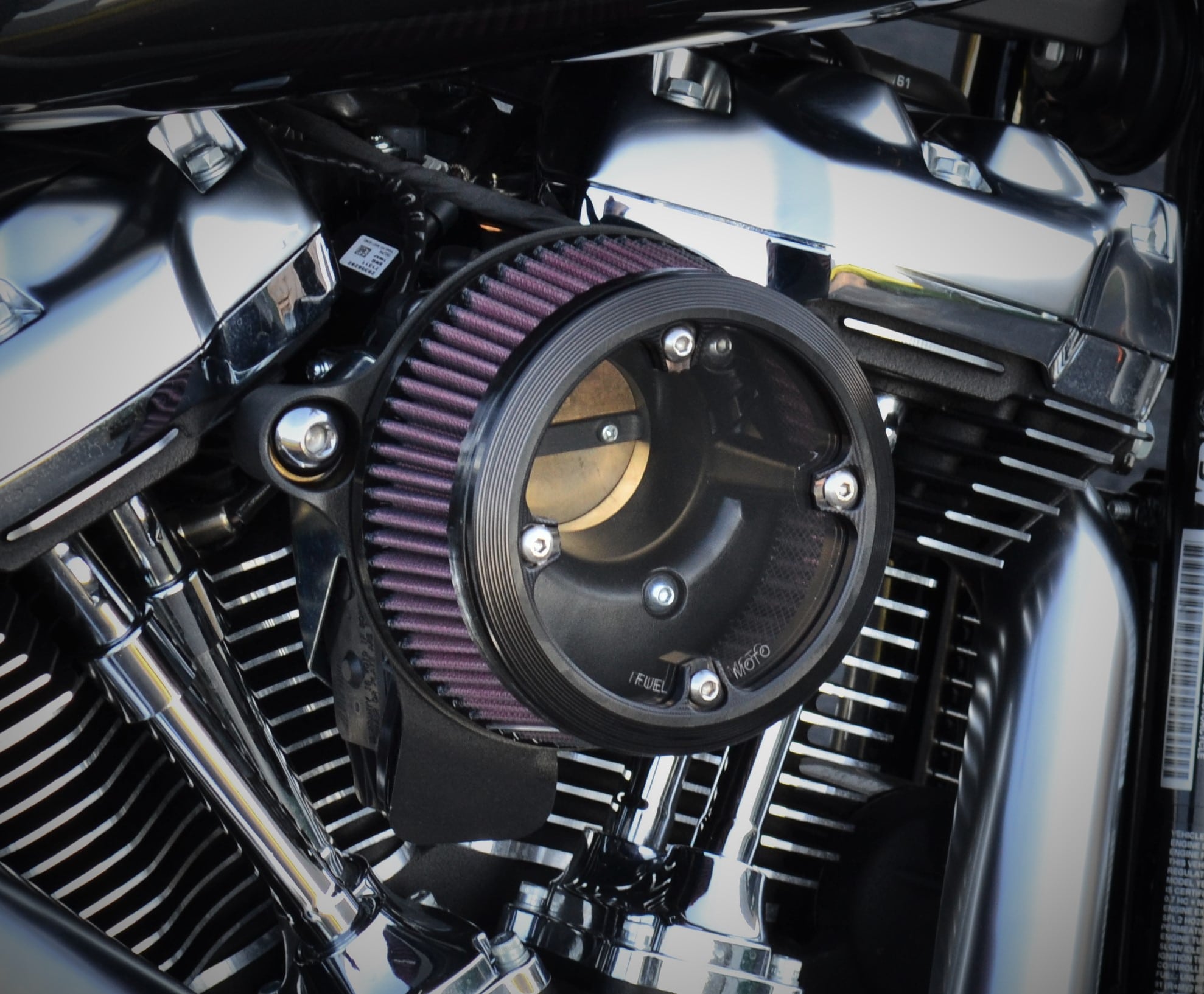 Fuel Moto Typhoon air cleaner cover