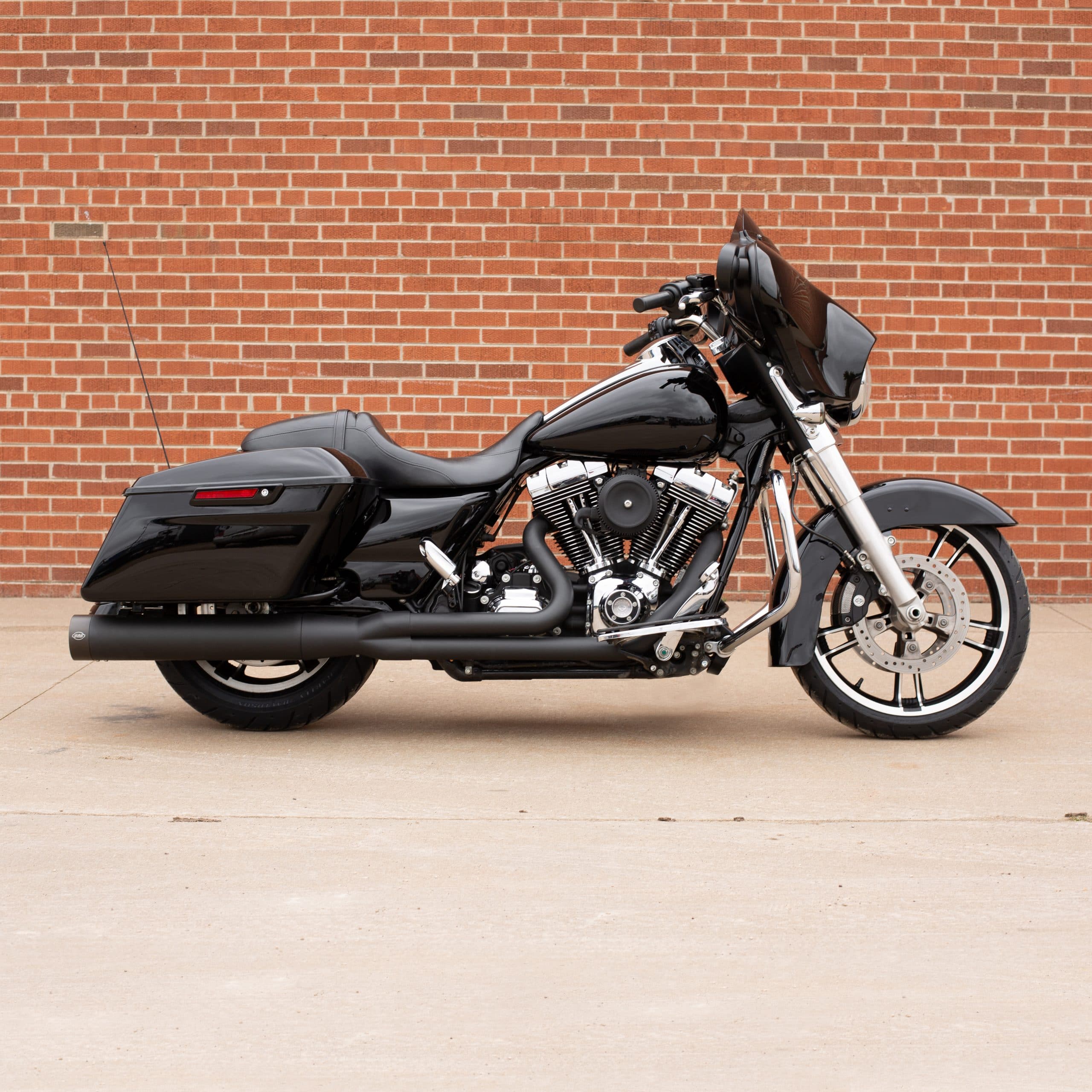 S&S Cycle Sidewinder 2 into 1 for 1995-2016 H-D Touring Models