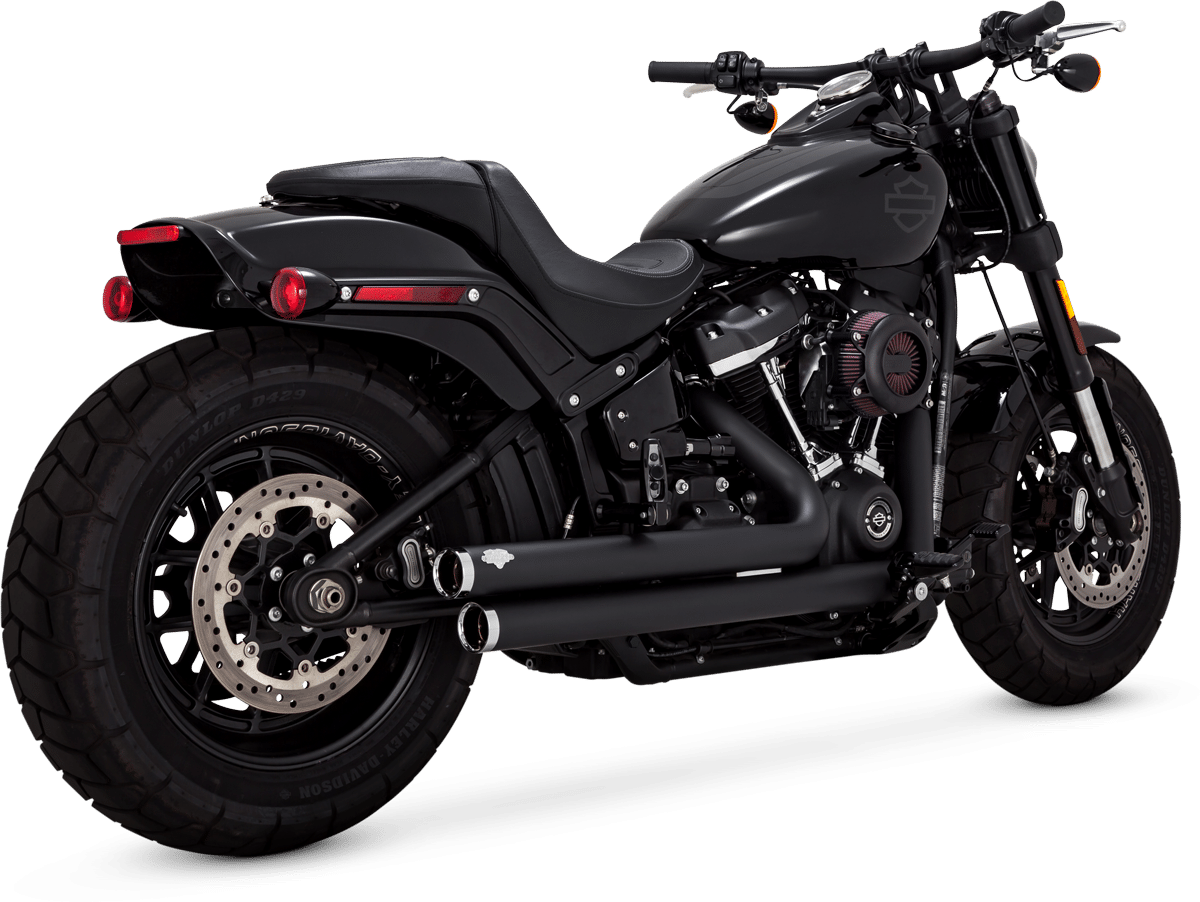 Vance & Hines Big Shot Staggered Exhaust for H-D Softail