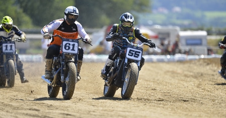 Indian flat track racing