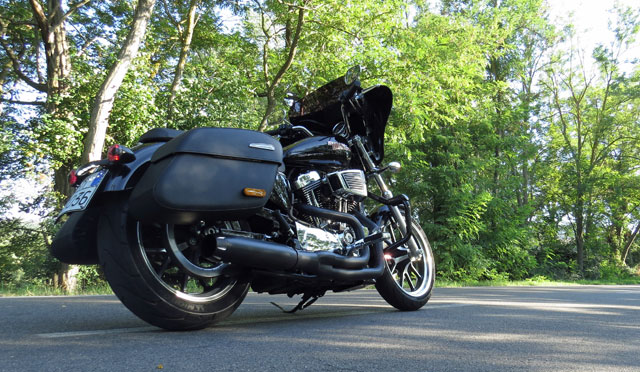 harley-davidson sportster bagger