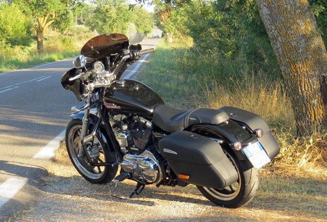 harley-davidson sportster bagger