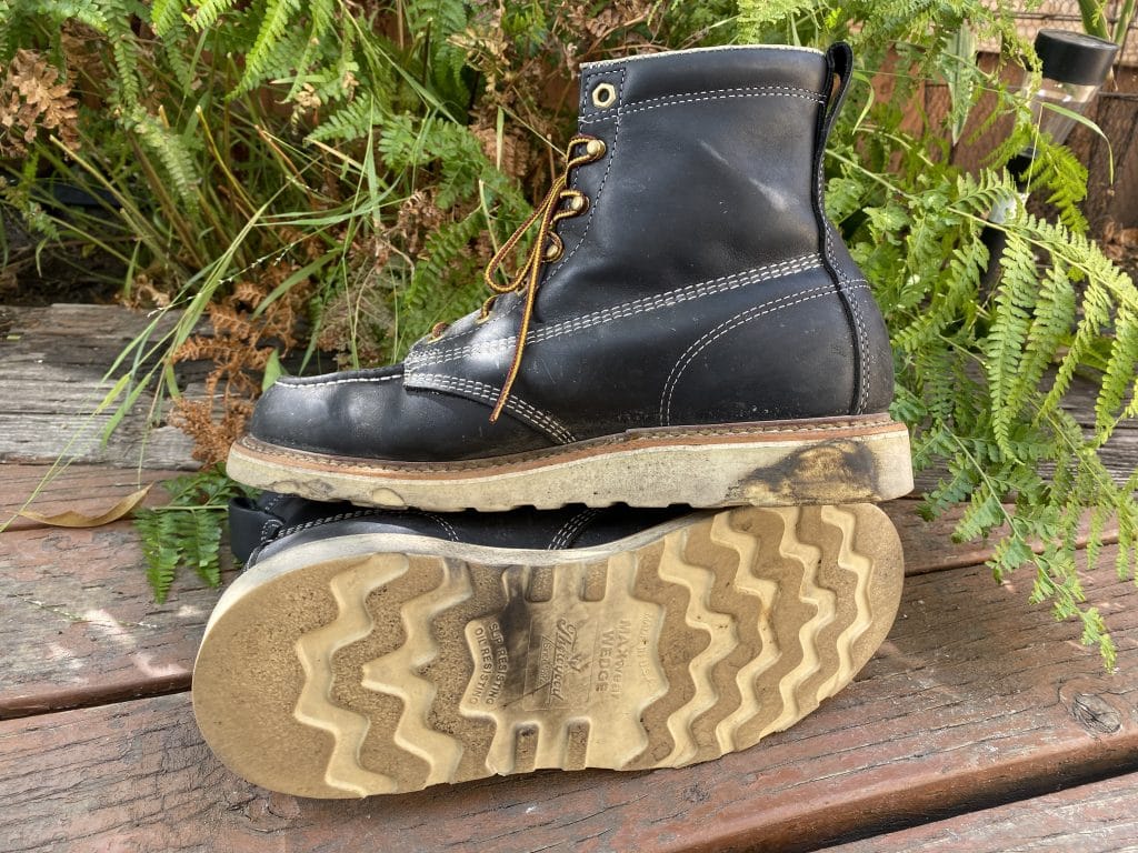 wedge soled boots