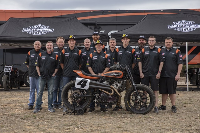 harley-davidson factory team