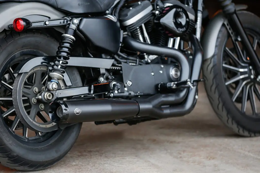 S&S SuperStreet 2:1 Exhaust for Harley Sportsters