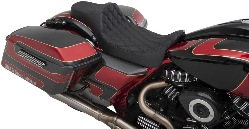 drag specialties predator III motorcycle seat