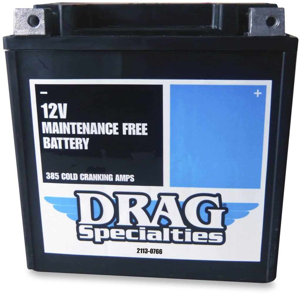 Drag Specialties AGM motorcycle battery