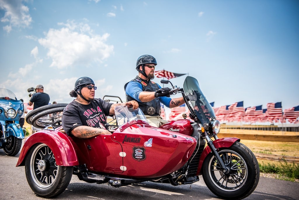 veterans charity ride