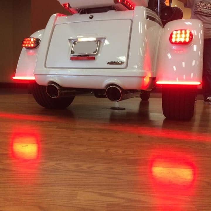 Low Profile LED Fender Lights