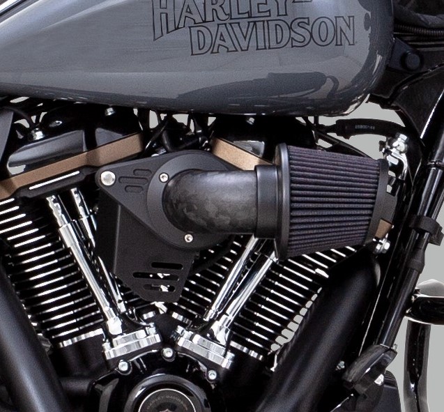vance & hines falcon intake on harley davidson motorcycle