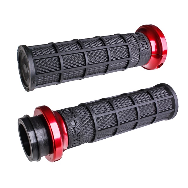 ODI hart-luck harley grips in red