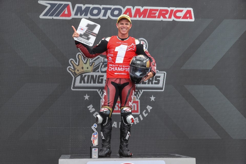 O’Hara Nabs MotoAmerica Mission King Of The Baggers Championship