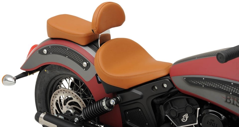 drag specialties backrest pad on indian scout