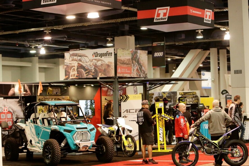 Tucker powersports at AIMExpo