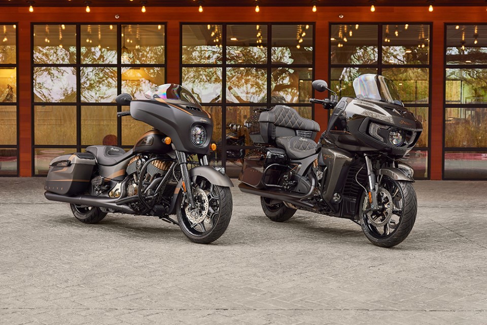 indian motorcycle pursuit and chieftain elites