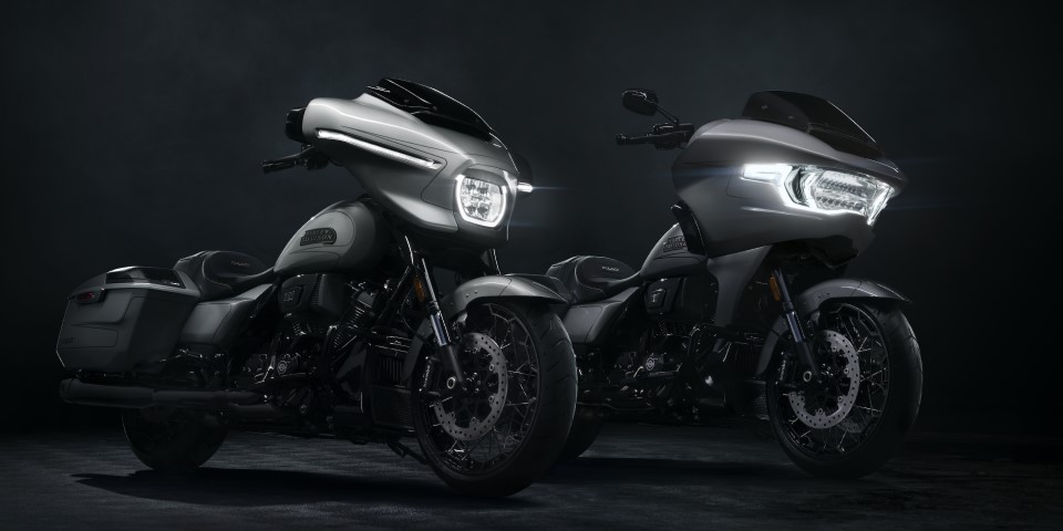 Harley-Davidson New CVO Motorcycles