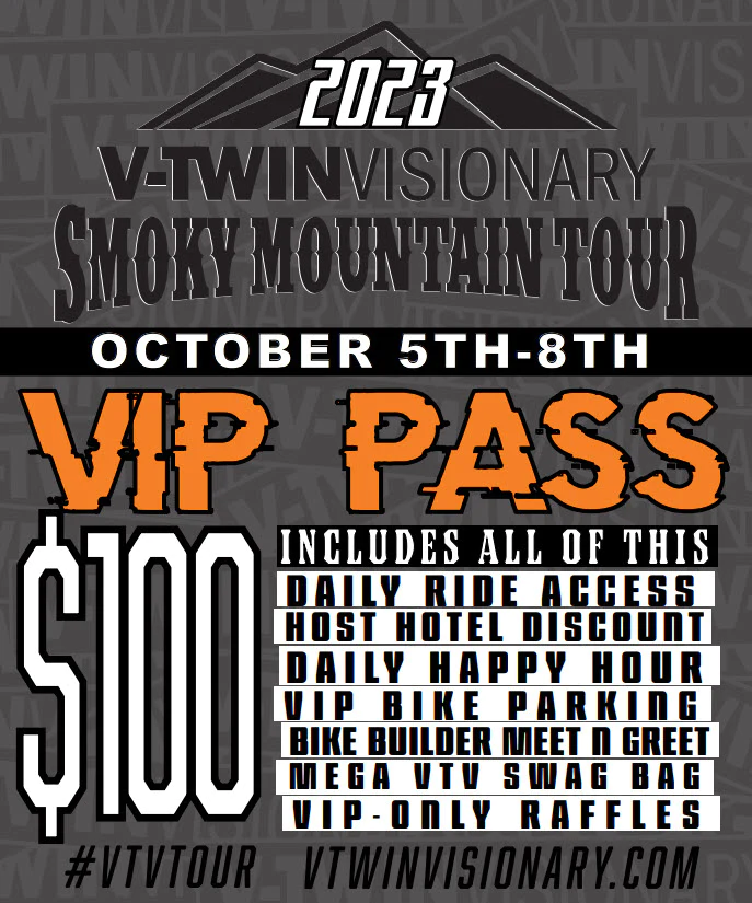 2023 V-Twin Smoky Mtn Tour day pass