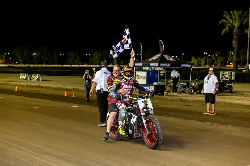 indian motorcycle racing jared mees on flat track
