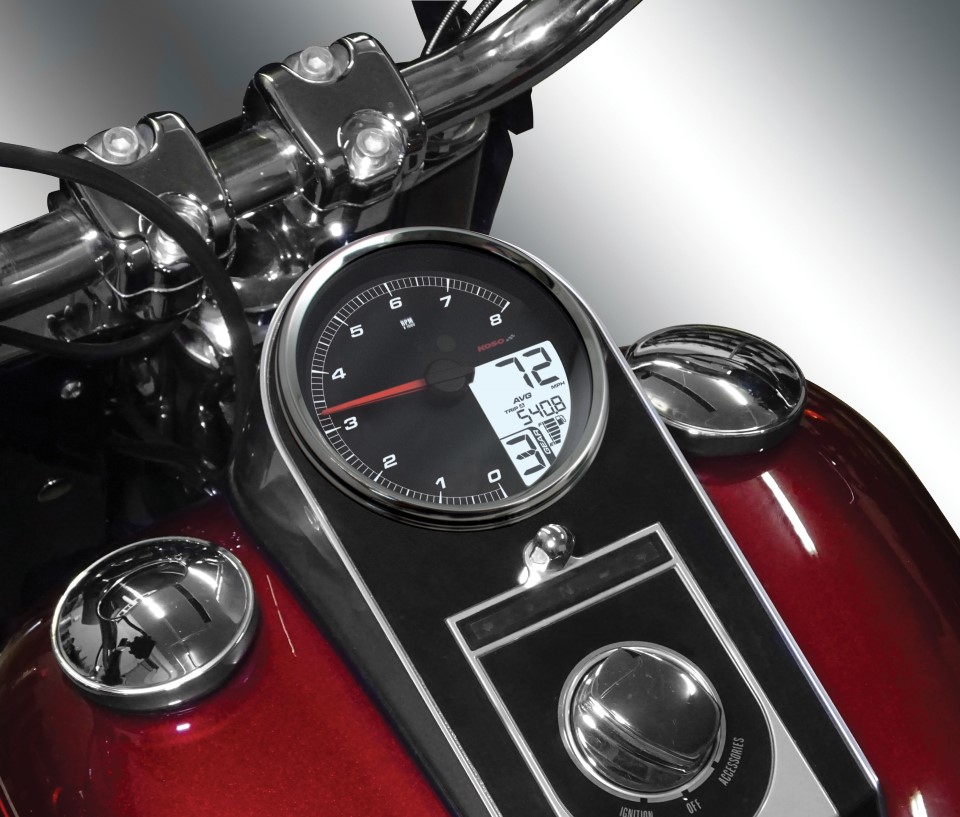 Koso Harley-Davidson Multifunction Meter