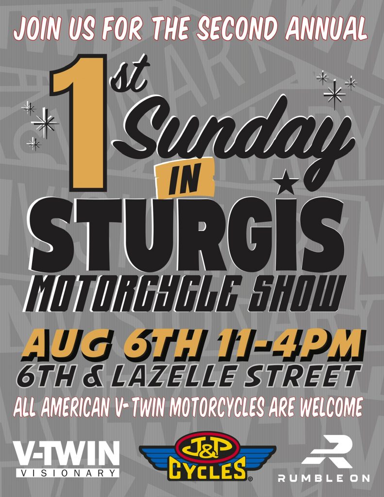 Catch V-Twin Visionary in Sturgis